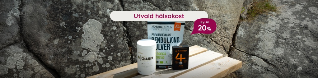 Kosttillskott - upp till 20%